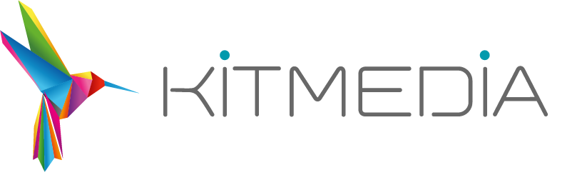 Logo de Kitmedia, une entreprise française qui crée des écran LED de haute performance