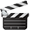 Emoji d'un clap de cinéma